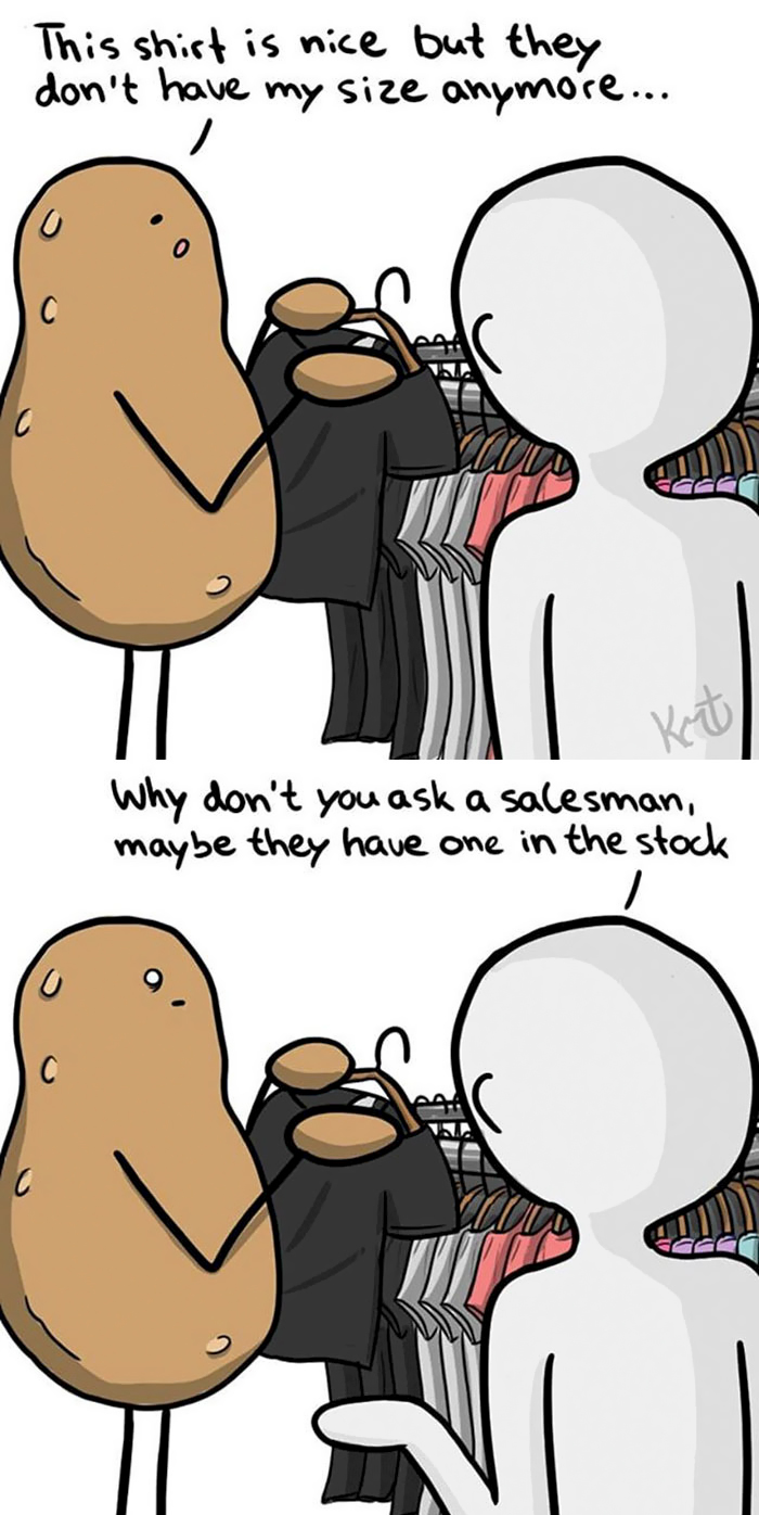 I'm Not The Prettiest But I Have A Good Personality, And Here's My Life As A Potato (24 Comics) I'm Not The Prettiest But I Have A Good Personality, And Here's My Life As A Potato (24 Comics)