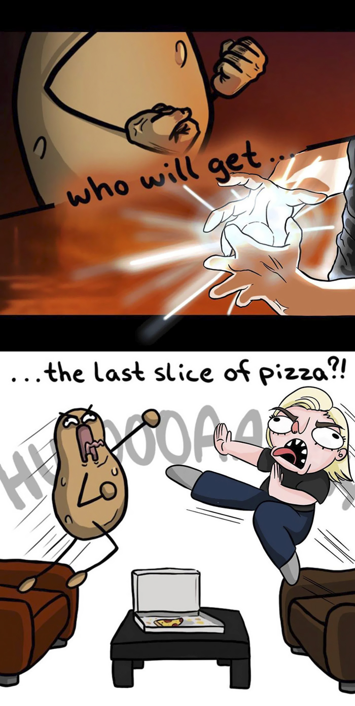 I'm Not The Prettiest But I Have A Good Personality, And Here's My Life As A Potato (24 Comics)