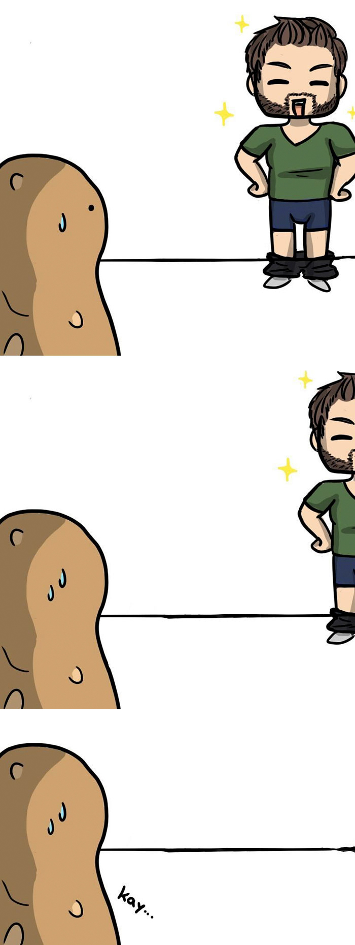 I'm Not The Prettiest But I Have A Good Personality, And Here's My Life As A Potato (24 Comics)