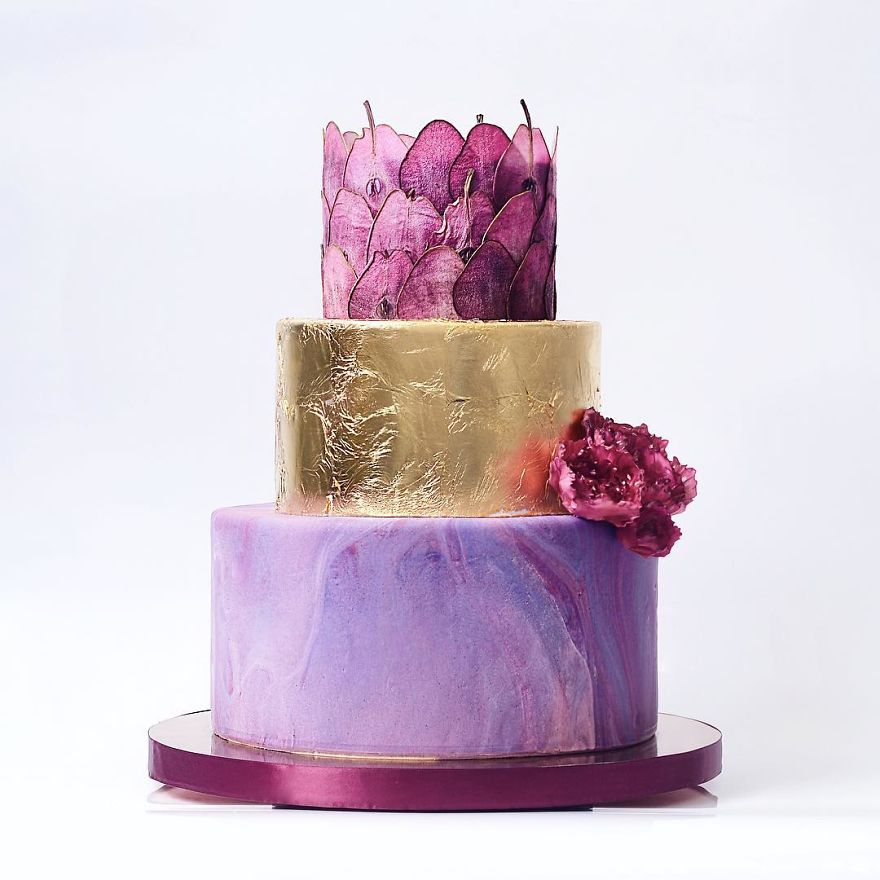 Russian Confectioners Make Elegant Cakes That Look More Like They Came Out Of A Fairy Tale