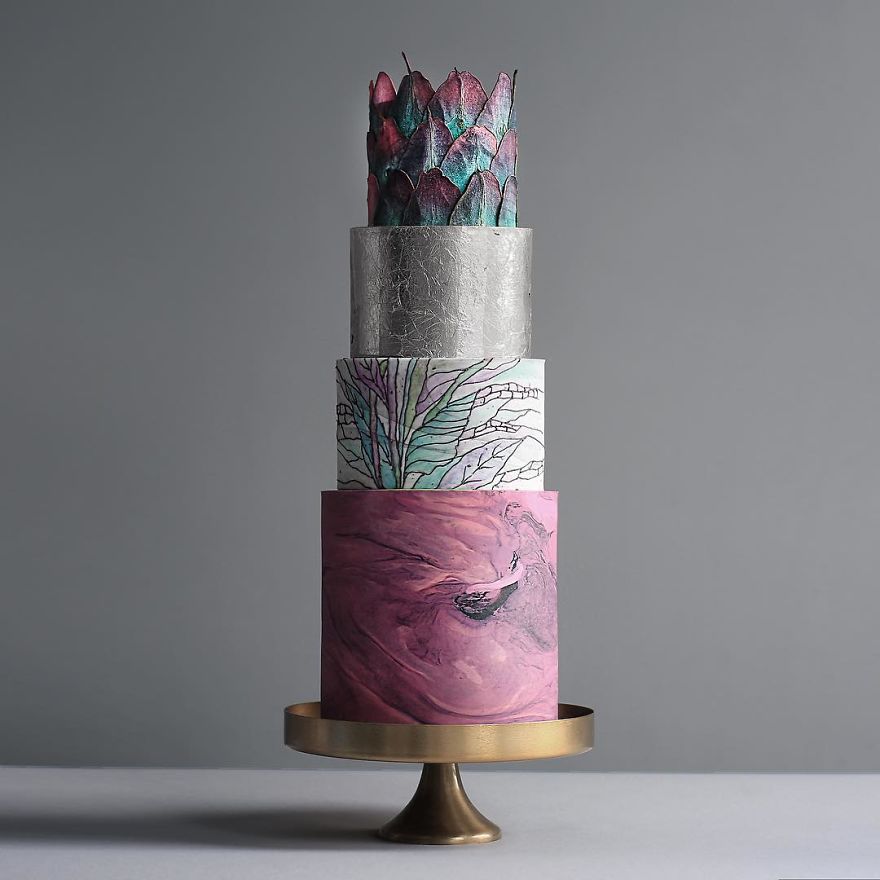 Russian Confectioners Make Elegant Cakes That Look More Like They Came Out Of A Fairy Tale