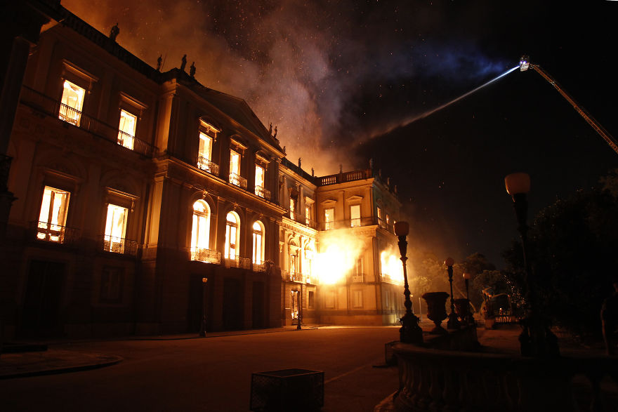 There Was A Fire In Brazil's Largest Museam, And This Is Sad There Was A Fire In Brazil's Largest Museam, And This Is Sad
