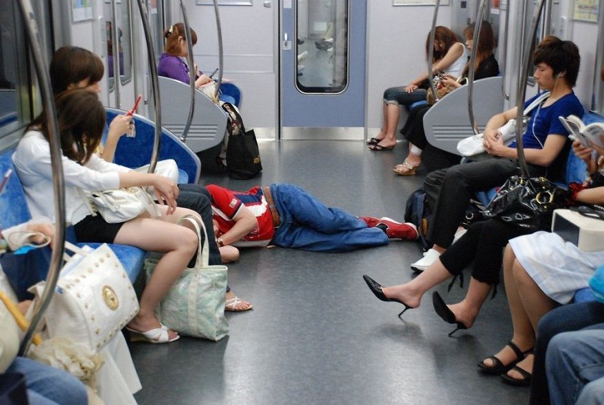 Sleeping At Work Is An Ordinary And Socially Acceptable Phenomenon In Japan