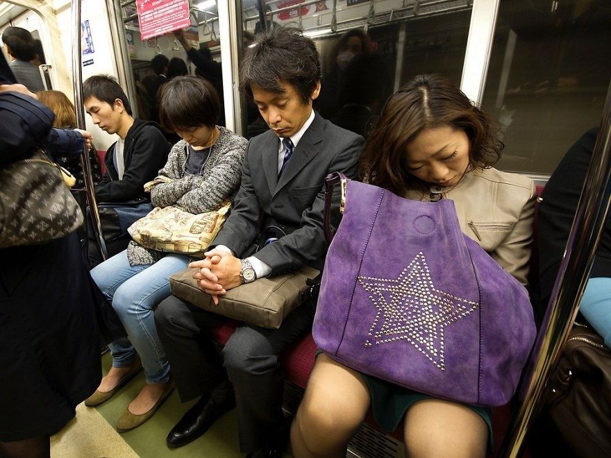 Sleeping At Work Is An Ordinary And Socially Acceptable Phenomenon In Japan