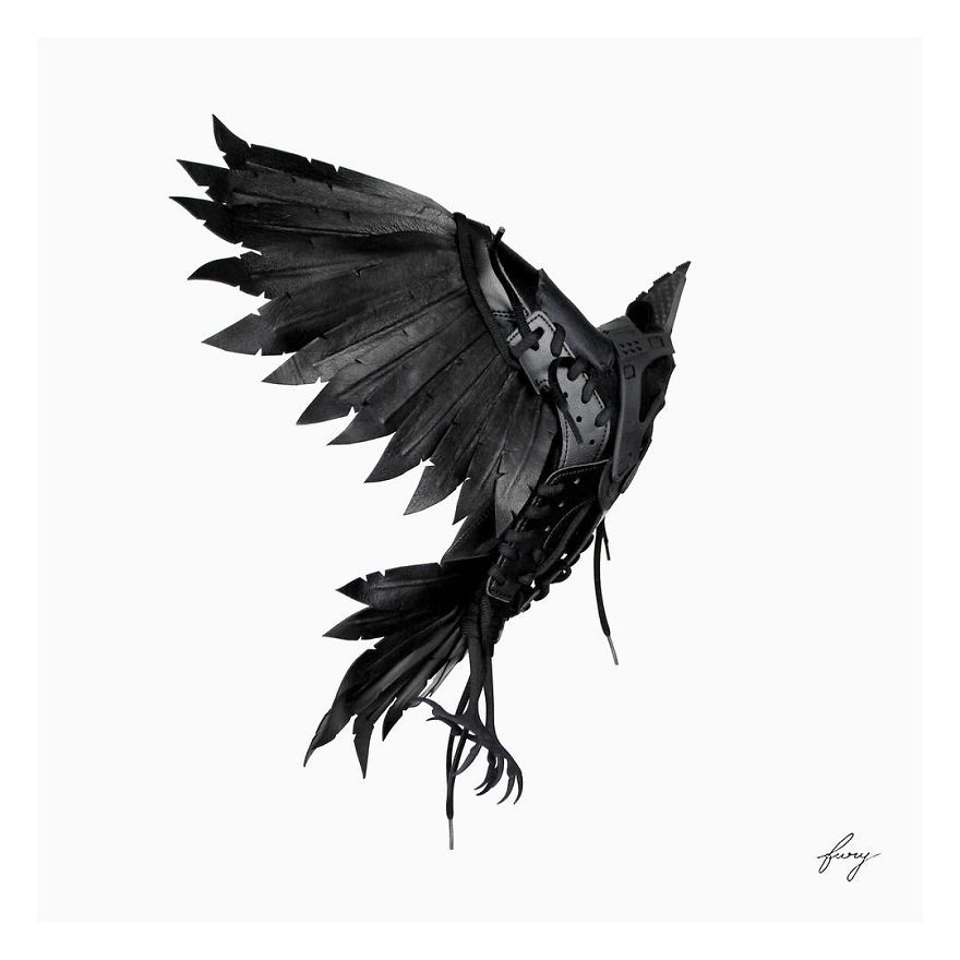 This Designer Transforms Sneakers Into Works Of Art And The Result Is Fantastic