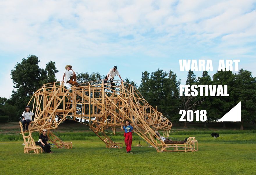 Japanese Continue The Tradition Of Rice Harvest Season By Creating Gigantic Straw Sculptures