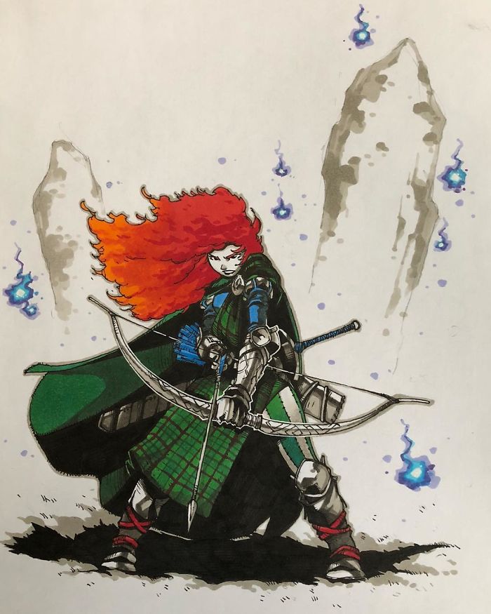 The Last But Definitely Not The Least Goes Merida