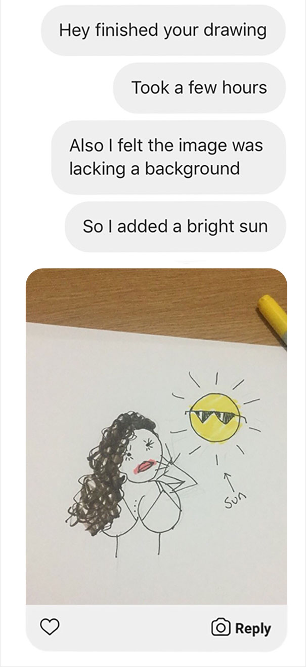 People Kept Asking This Artist To Draw Them For Free, So He Decided To Teach Them A Lesson People Kept Asking This Artist To Draw Them For Free, So He Decided To Teach Them A Lesson