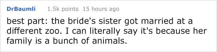 The Internet Is Cracking Up Over This Bear&rsquo;s Reaction To This Couple Getting Married At The Zoo (3 Pics)