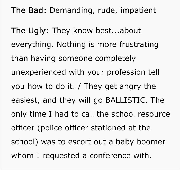 Teacher Shares The Worst Parenting Habits Of Each Generation And The Truth May Be Hard To Swallow Teacher Shares The Worst Parenting Habits Of Each Generation And The Truth May Be Hard To Swallow