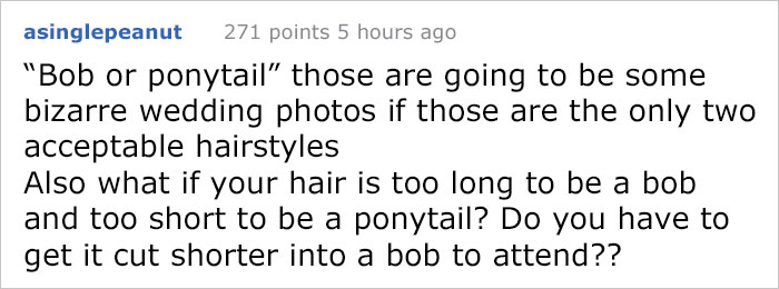 The Guests Were So Horrified By This Brides List Of Demands They Shared Them With The Internet