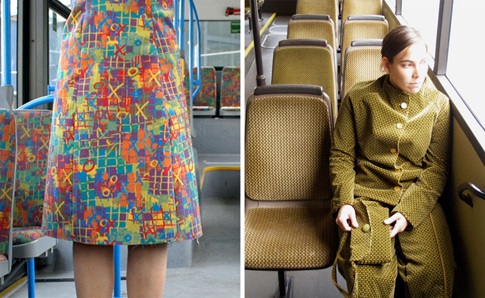 People Probably Weren’t Expecting To See This Case Of Perfect Urban Camouflage When They Took Public Transport