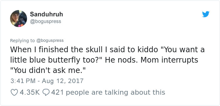 Clown Shames A Mother Who Wouldn’t Let Her Son Get A Butterfly Painted On His Face But Instead Asked For Skull And Crossbones Clown Shames A Mother Who Wouldn’t Let Her Son Get A Butterfly Painted On His Face But Instead Asked For Skull And Crossbones