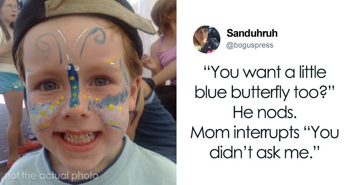 Clown Shames A Mother Who Wouldn’t Let Her Son Get A Butterfly Painted On His Face But Instead Asked For Skull And Crossbones