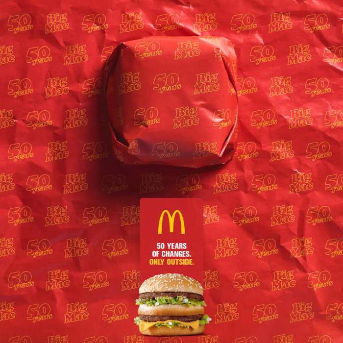Packed In History: The 50 Years Of The Big Mac Narrated With Its Packaging