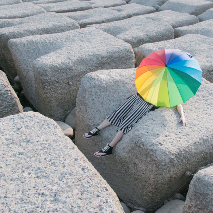 She Tries To Be A Rainbow In Someone’s Sky