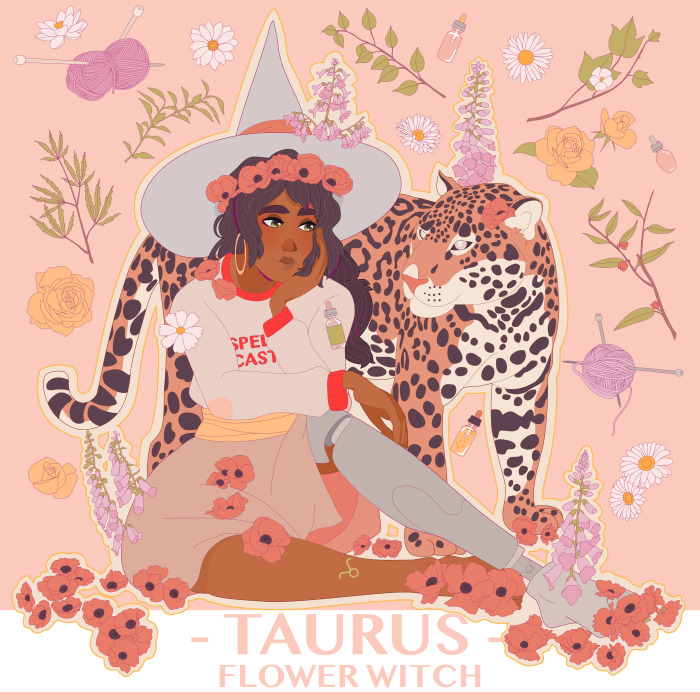 Illustrator Recreates The Horoscopes As Witches, And You Wont Believe What Magic You Should Master