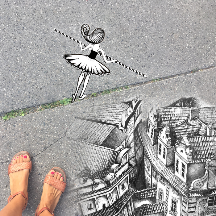 Prague Walking With Fantasy