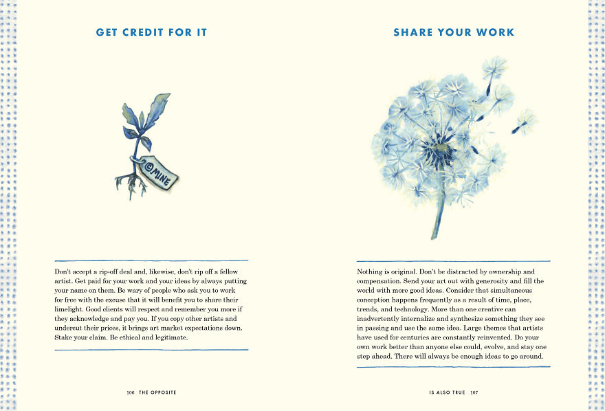 I Organized All My Inspirational Art Advice And Realized It Can All Be Paired In Opposites - So Which Way Is Right?