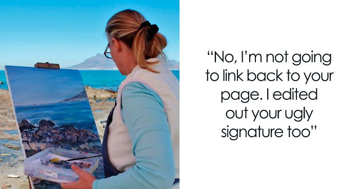 Somebody ‘Edited Out Your Stupid Signature’ And Refused To Credit An Artist, So People Responded In A Powerful Way: