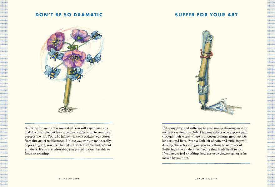 I Organized All My Inspirational Art Advice And Realized It Can All Be Paired In Opposites - So Which Way Is Right?