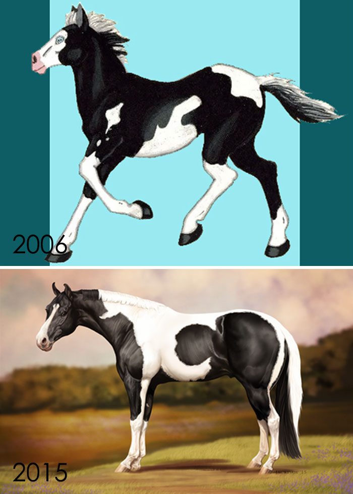 This Just Goes To Show You What Practice Can Do! If You Just Stick With It, You'll Improve