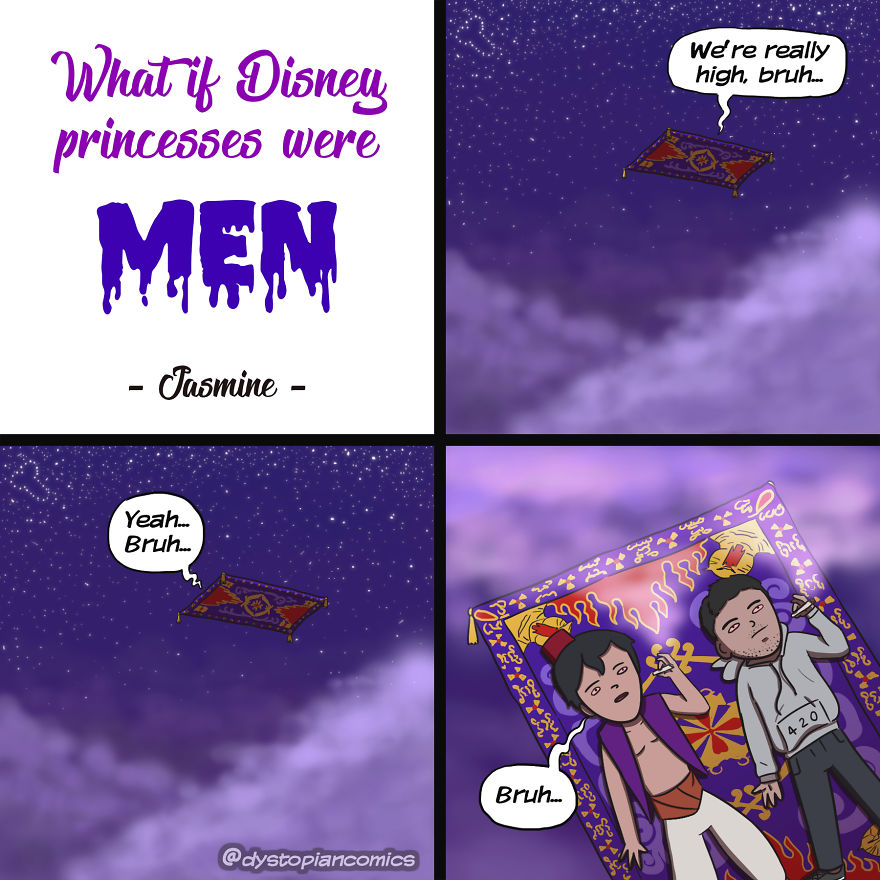 13 Dark/Dumb Ideas Made Into Comics By @dystopiancomics