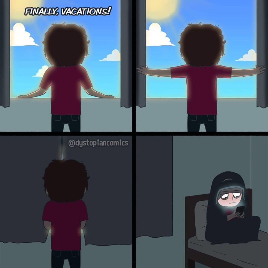 13 Dark/Dumb Ideas Made Into Comics By @dystopiancomics