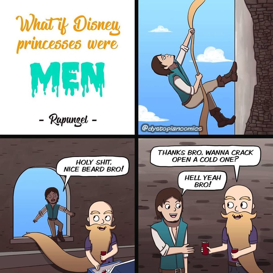 13 Dark/Dumb Ideas Made Into Comics By @dystopiancomics