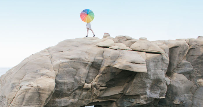 She Tries To Be A Rainbow In Someone’s Sky
