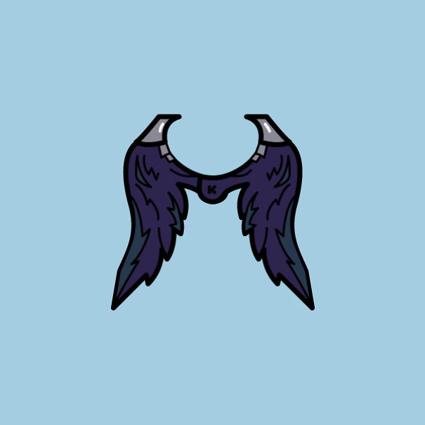 Fortnite Dark Wings Backpack