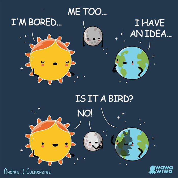 I'm Bored! ... Me Too ... I Have An Idea ... Is It A Bird? ... No!