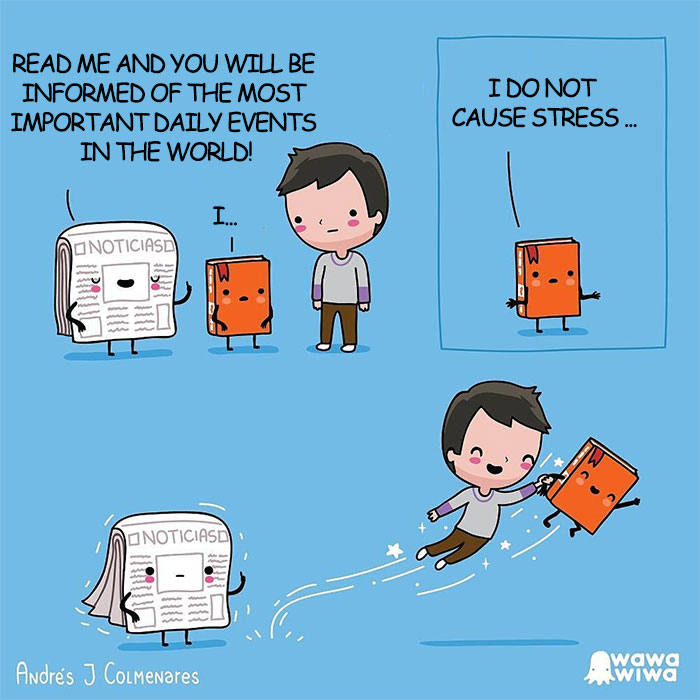 Read Me And You Will Be Informed Of The Most Important Daily Events In The World! ... I ... I Do Not Cause Stress ...