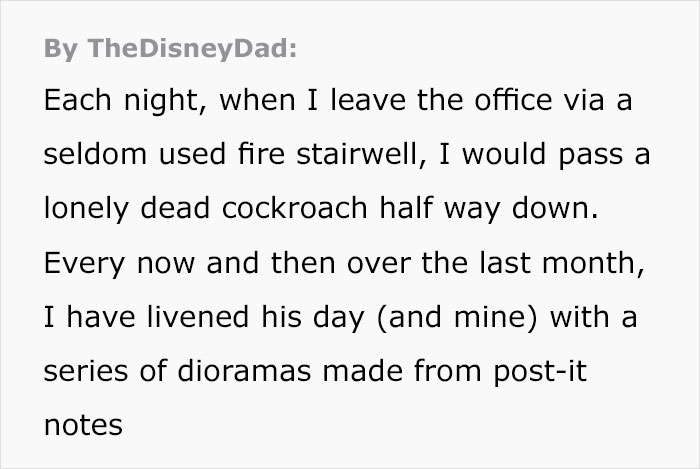 Cockroach Dies On This Office's Stairwell, And The Story Gets Funnier With Every Pic Cockroach Dies On This Office's Stairwell, And The Story Gets Funnier With Every Pic