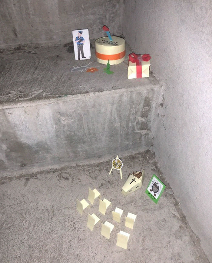 Cockroach Dies On This Office's Stairwell, And The Story Gets Funnier With Every Pic