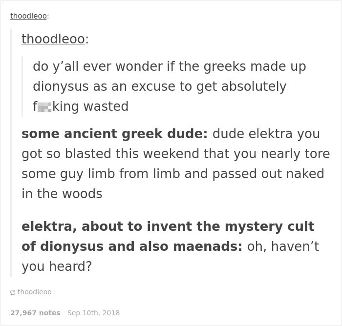 Greek Mythology Jokes