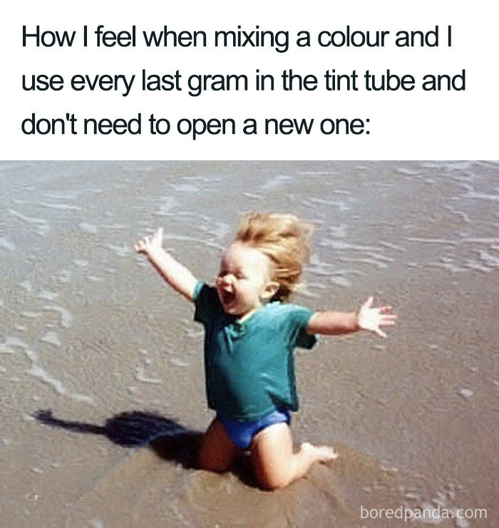 A joyful child on the beach, arms wide, capturing a hilarious hair-related meme moment.