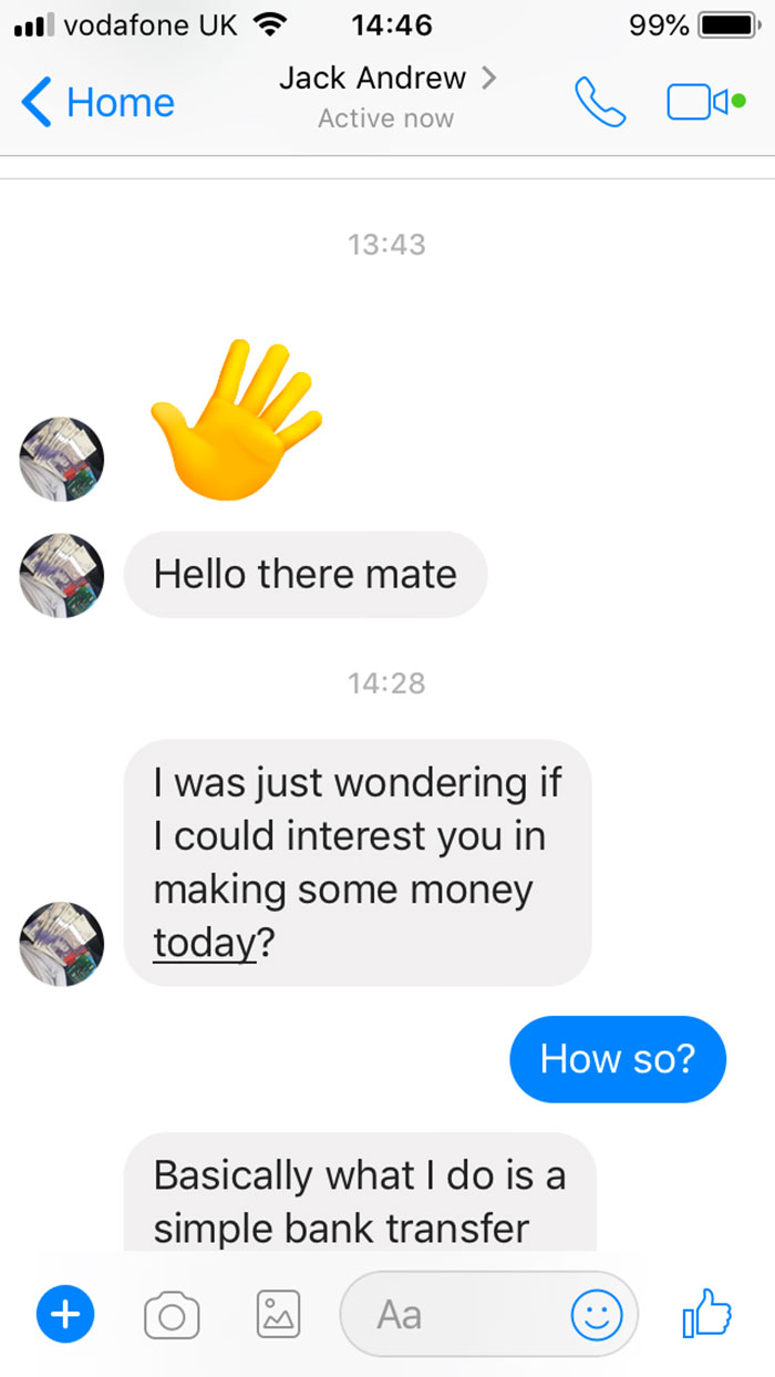 This Guy Responds To An Online Scammer, And Things Got Weird Pretty Quickly