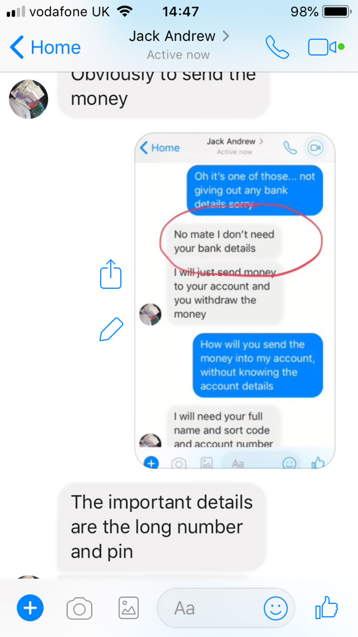 This Guy Responds To An Online Scammer, And Things Got Weird Pretty Quickly This Guy Responds To An Online Scammer, And Things Got Weird Pretty Quickly