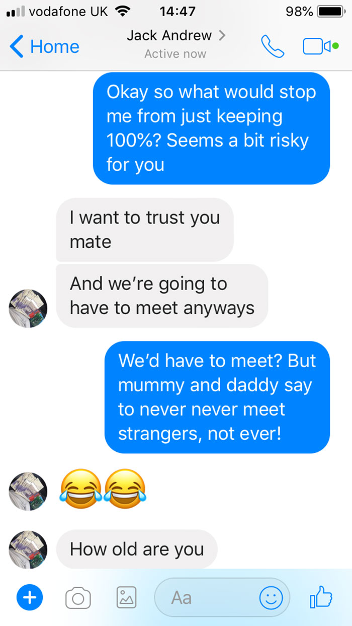 This Guy Responds To An Online Scammer, And Things Got Weird Pretty Quickly