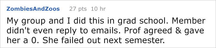 Guy Stops Sharing Group’s Project To Girl Who ‘Texts Her Boyfriend Instead Of Helping’, And It Escalates Quickly Guy Stops Sharing Group’s Project To Girl Who ‘Texts Her Boyfriend Instead Of Helping’, And It Escalates Quickly