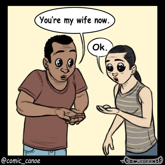 Artist Shows What Would Happen If Humans Flirted Like Animals, And It's Hilarious