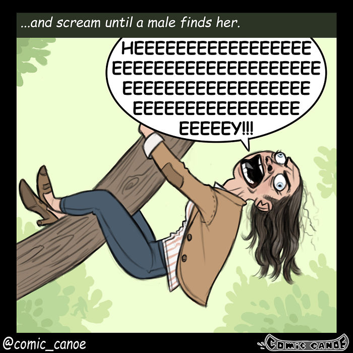 Artist Shows What Would Happen If Humans Flirted Like Animals, And It's Hilarious