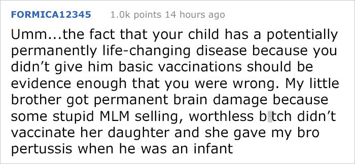 2-Month-Old Baby Gets 'Horrible Disease' From Unvaccinated Sister, And His Mom's Reaction Infuriates Everyone