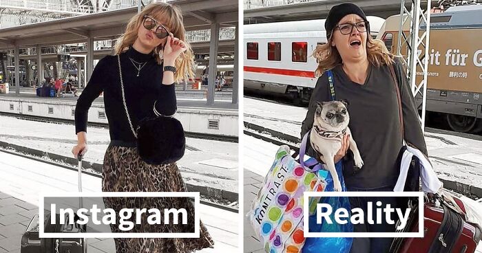 Instagram vs. Reality: German Artist Makes Fun Of Those Perfect Instagram Photos