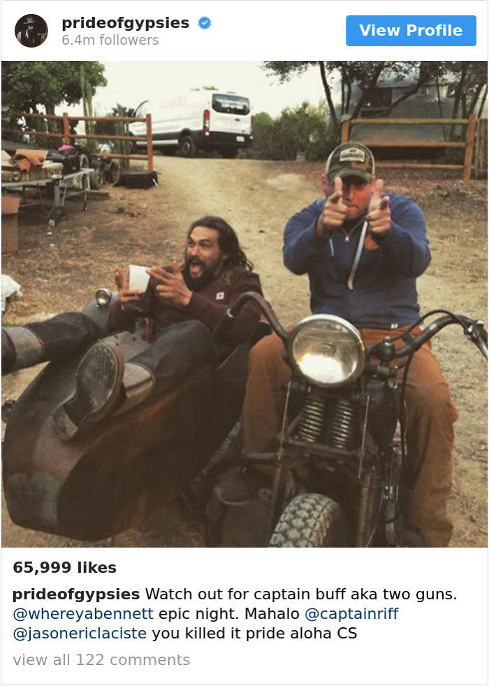 23 Times Jason Momoa Was The Coolest Guy On Instagram