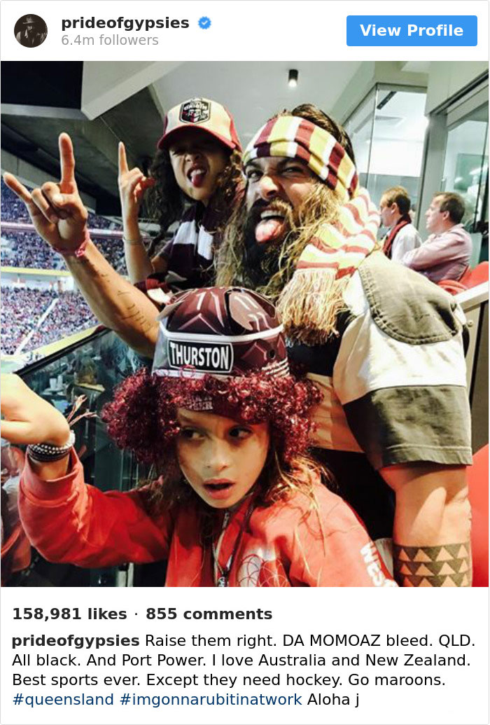 23 Times Jason Momoa Was The Coolest Guy On Instagram