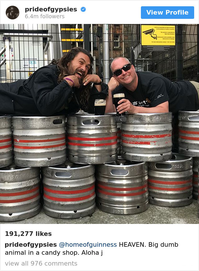 23 Times Jason Momoa Was The Coolest Guy On Instagram 23 Times Jason Momoa Was The Coolest Guy On Instagram