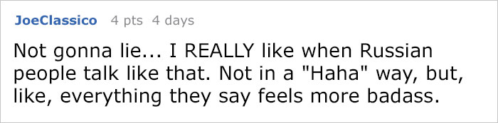 Someone Mocked A Russian Woman For Her Accent In English And She Delivered A Brutal Comeback