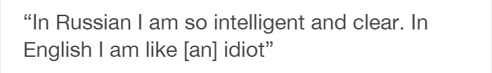 Someone Mocked A Russian Woman For Her Accent In English And She Delivered A Brutal Comeback Someone Mocked A Russian Woman For Her Accent In English And She Delivered A Brutal Comeback